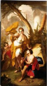 Achilles Discovering His Father's Sword by Antonio Balestra