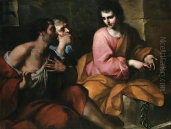 Joseph Interpreting Dreams - view 1