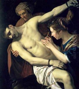 St. Sebastian and St. Irene 1624 by Jan Hermansz. van Biljert