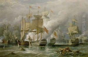 The Battle of Cape St. Vincent, 14th February 1797, 1881