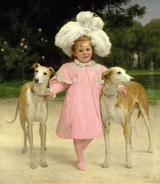 Alice Antoinette de la Mar, aged five - view 1