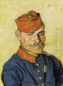 French Soldier by Rezso Balint