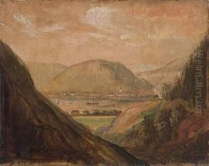 Utsikt Over By by Peder Balke