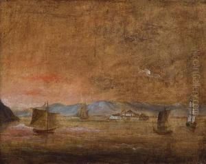 Munkholmen Ved Trondheim by Peder Balke