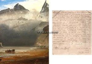 Fjord by Peder Balke