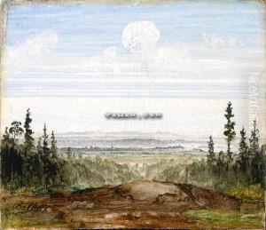 Christiania Sett Fra Frognerseteren by Peder Balke