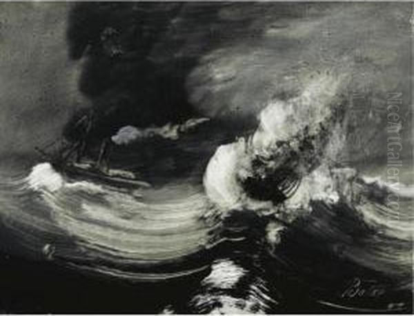 Uvaer (the Tempest) by Peder Balke
