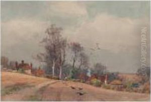 Early Spring In Surrey by Wilfred Williams Ball