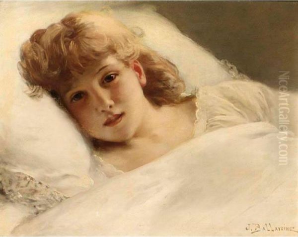 An Awakening Young Girl - view 1