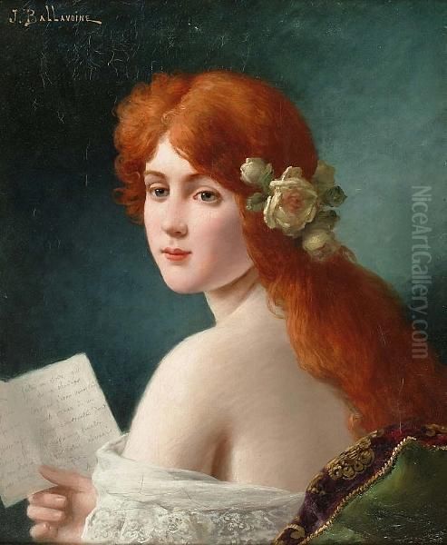The Letter by Jules Frederic Ballavoine