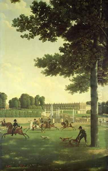 The Open Space in Front of the Grand Trianon, 1810 - view 1