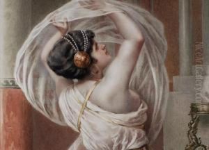 Die Antike Schleiertanzerin by Francesco Ballesio