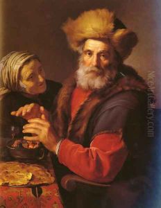 An Allegory Of Winter by Hendrick Bloemaert