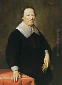 Portrait of a Gentleman 1650 by Hendrick Bloemaert