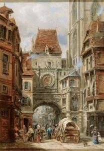 Vue De Rouen by Auguste Ballin