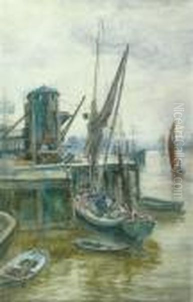 Moored Boats - view 1