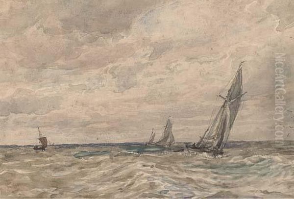 Fishing In Open Sea - view 1