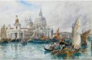 The Entrance To The Grand Canal, Venice by Alexander Ballingall