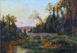 Pont Dans La Clairiere
