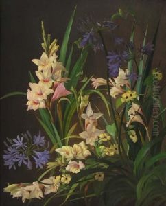 Bouquet De Fleurs Aux Glaieuls