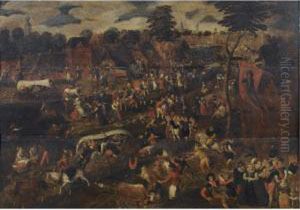 The Kermesse Of Saint George by Peeter Baltens