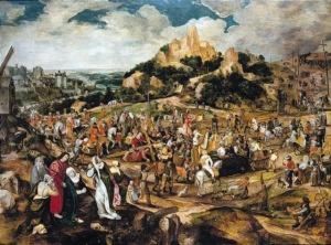 Christ On The Road To Calvary