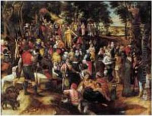 Le Predication De Saint Jean-baptiste by Peeter Baltens