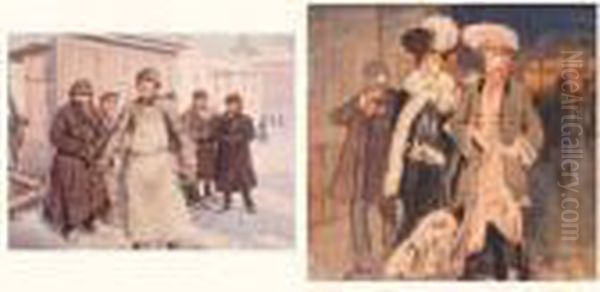 Street Scene / After Theatre - view 1