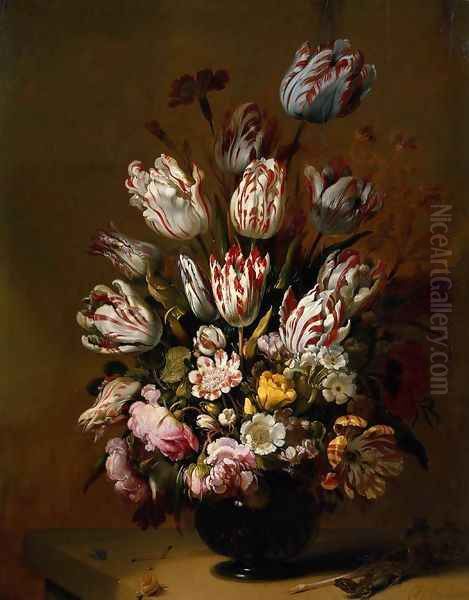 Still Life with Flowers 1639 - view 1