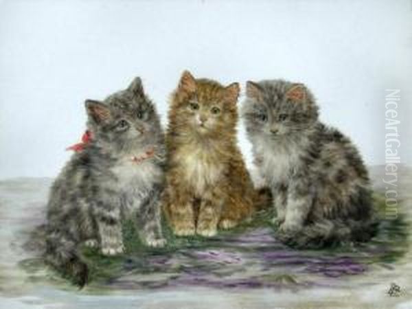 Three Kittens - view 1