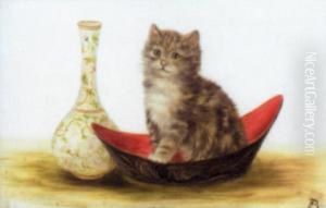 Kitten by Bessie, Betsie Bamber