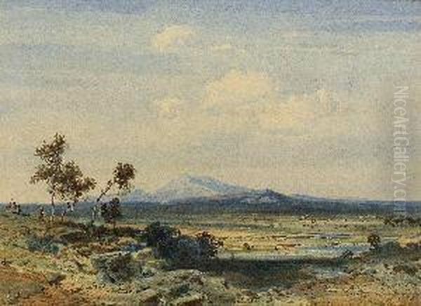 Flusslauf In Sudlicher
Landschaft. - view 1