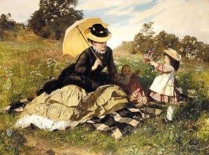 Sommer Picknick (Summer picnic) 1876