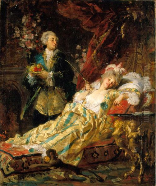 Louis XV and Madame Dubarry - view 1