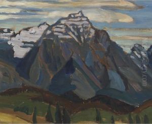 Mountain Range by Frederick Grant Banting