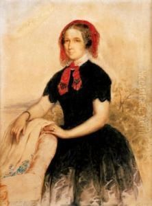 Lady With A Lace-scarf
