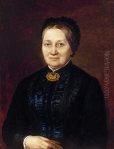 Grandmother With A Golden Brooch