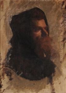 Ritratto Di Monaco by Nicolo Barabino