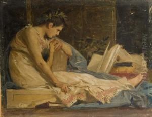 Allegoria Della Poesia by Nicolo Barabino