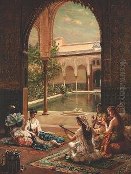 La Sultane, Patio De Los Arrayanes (court Of Myrtles), The Alhambra Palace - view 1
