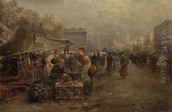 Beim Einkauf Auf Dem Naschmarkt In Wien - view 1