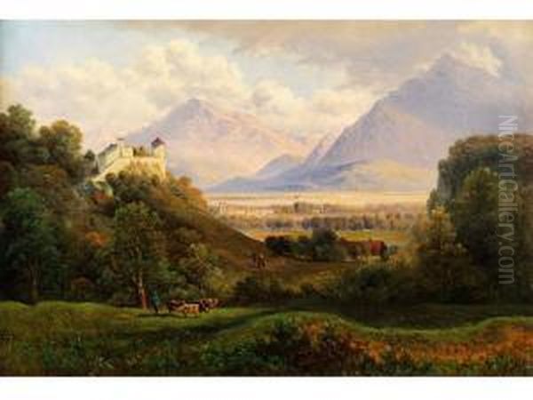 Oberbayerische Landschaft - view 1