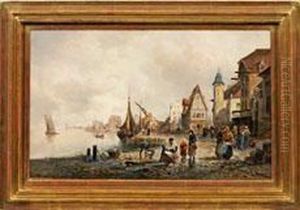 "motiv Ausscheveningen" by Emil Barbarini