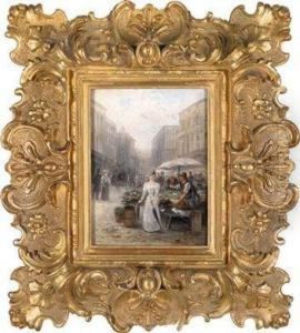 Am Markt by Emil Barbarini