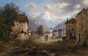 Veduta Di Pfunds Nel Tirolo