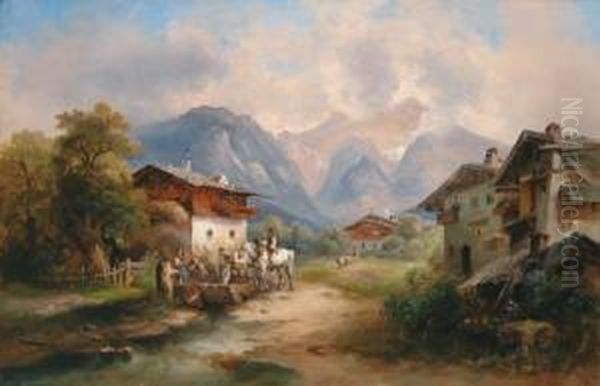 At The Village Well - view 1