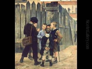 The Meeting 1884 by Maria Konstantinova Bashkirtseva