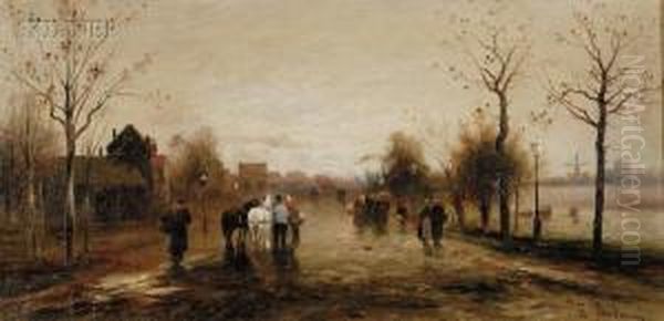 Village Street At Flanders - view 1