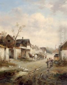 Plausch Auf Der Dorfstrase
