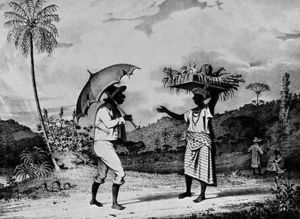 Sunday Morning in the Country,from 'Brigdan's West Indian Sketches', 1851 by Richard Bridgens
